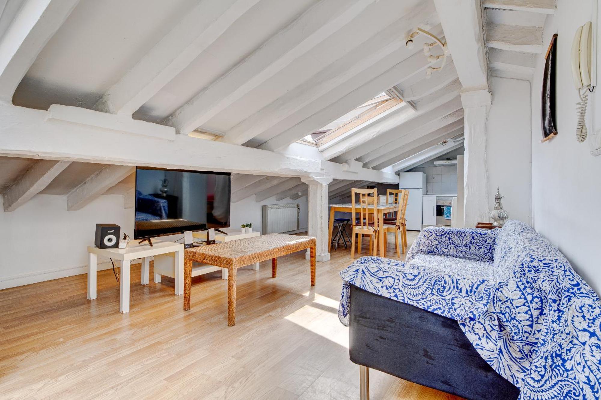 Preciosa Buhardilla En Hondarribia Centro Apartment ภายนอก รูปภาพ