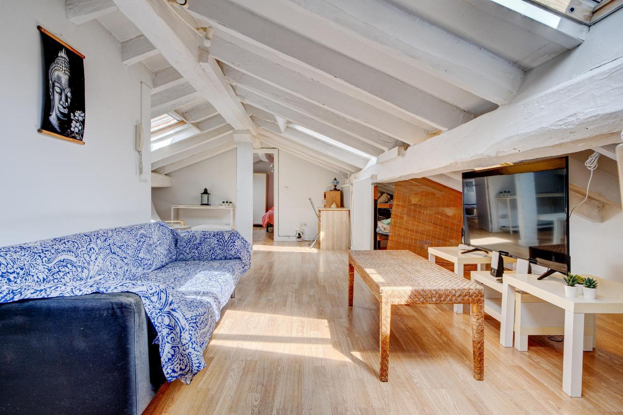 Preciosa Buhardilla En Hondarribia Centro Apartment ภายนอก รูปภาพ