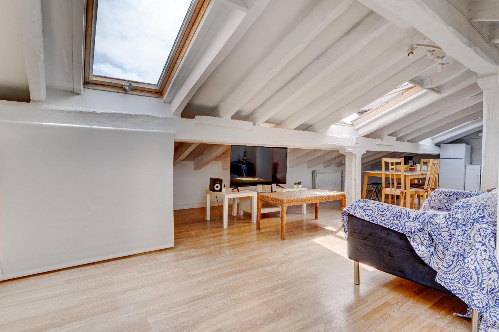 Preciosa Buhardilla En Hondarribia Centro Apartment ภายนอก รูปภาพ