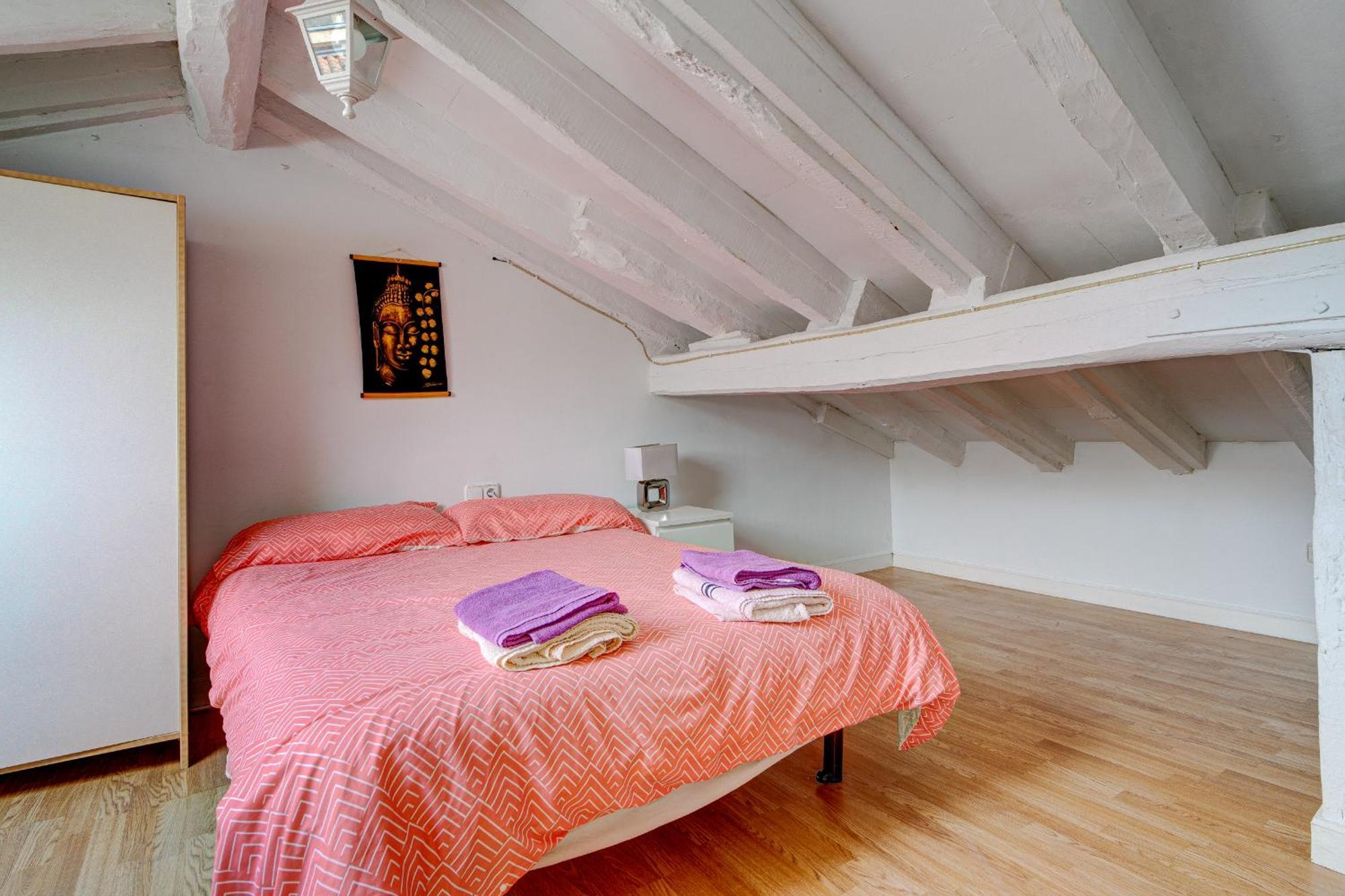 Preciosa Buhardilla En Hondarribia Centro Apartment ภายนอก รูปภาพ