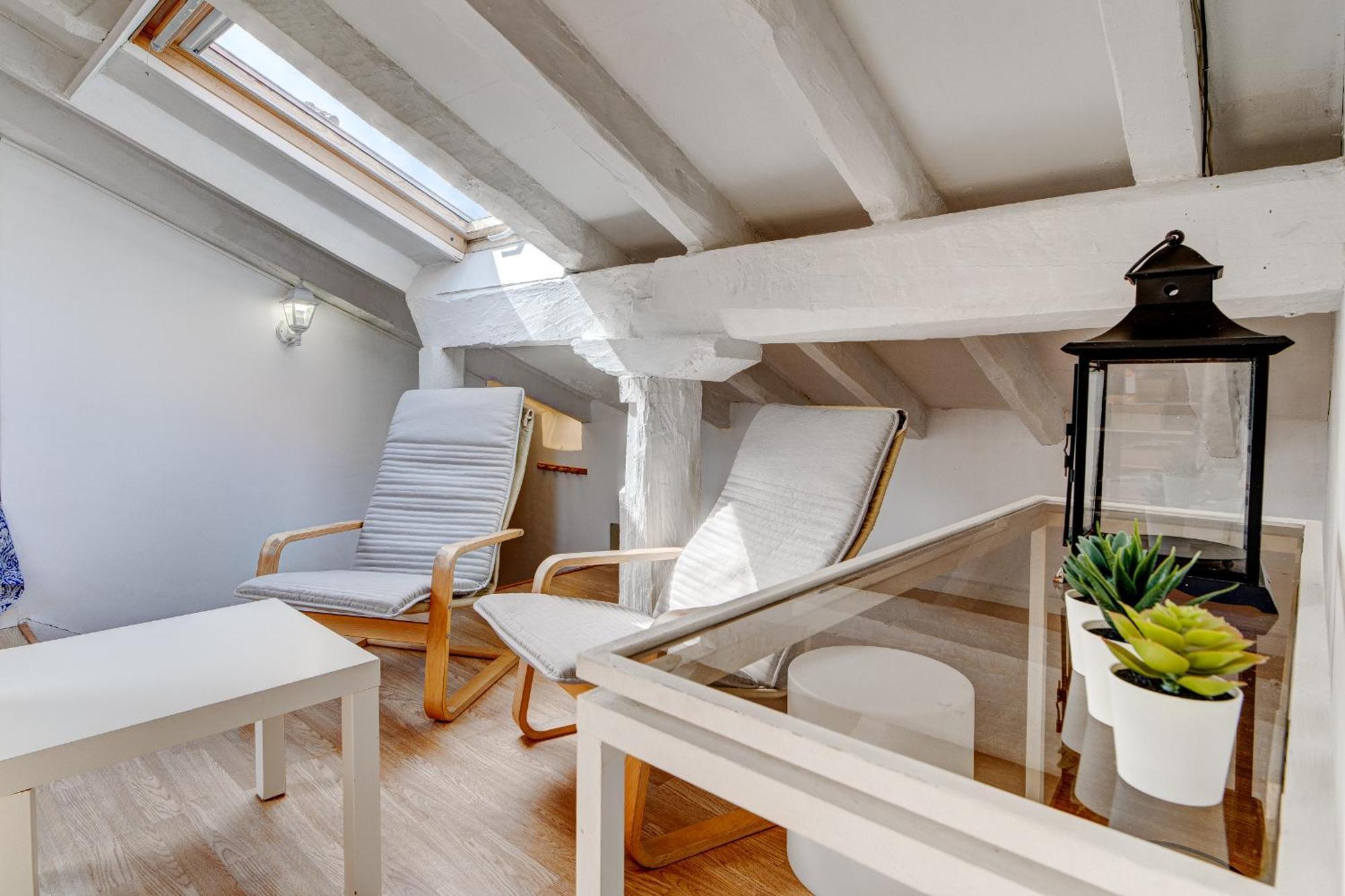 Preciosa Buhardilla En Hondarribia Centro Apartment ภายนอก รูปภาพ