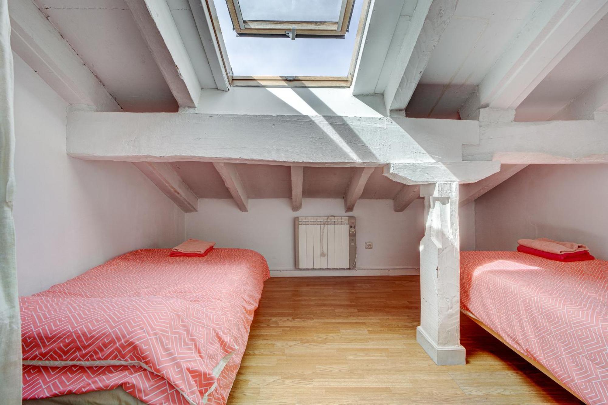 Preciosa Buhardilla En Hondarribia Centro Apartment ภายนอก รูปภาพ