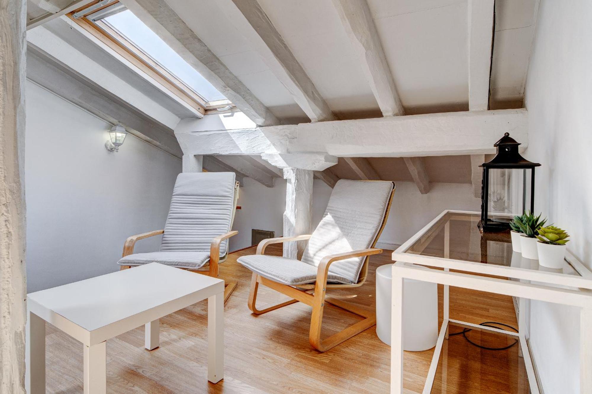 Preciosa Buhardilla En Hondarribia Centro Apartment ภายนอก รูปภาพ