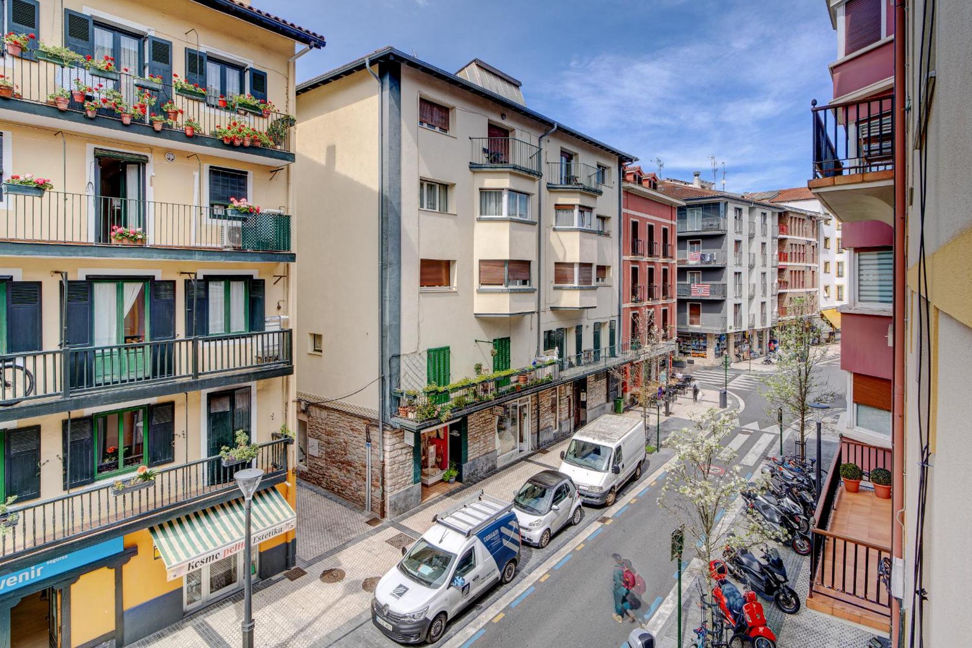 Preciosa Buhardilla En Hondarribia Centro Apartment ภายนอก รูปภาพ